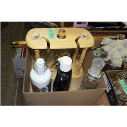 Box with 4 Decanters