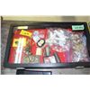 Image 1 : Show Case with Shelf Ornaments and a Belt Buckle ***Show Case not included