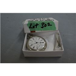 Pocket Watch given to an Eaton's, Winnipeg Retiree.  Marked inside of the Back Cover "The T. Eaton C
