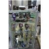 Image 1 : Watch Display Case with 17 Wrist Watches