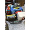 Image 1 : Box with Children's Lunch Boxes and Tins