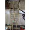 Image 1 : Snowshoes; 10" x 58"; made in 1943 in Wallingford, Vermont.  Very Rare in this Condition