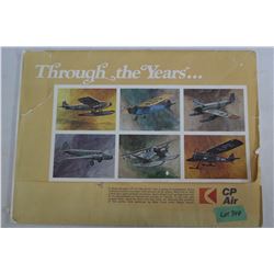 CP Air - 'Through the Years' Painting by West Coast Artist - Robert Banks.  12 Prints
