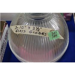 3 Glass Light Globes