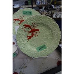 Carlton Ware England - Embossed Lobster Plate