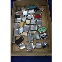 Flat with 30+ Lighters