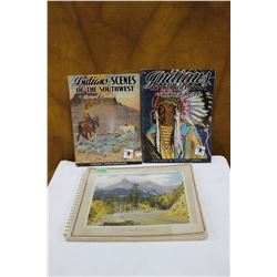 "Indians & Scenes of the Southwest","Indians of the Northwest" & "See Your West" Books - USA and BC