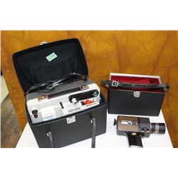 Majestic Super 8 Projector and a Super 8 Movie Camera