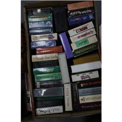 Box of VHS Movies