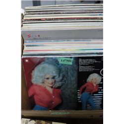 Box of Vinyl Records (33 rpm)