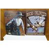 Image 1 : Reproduction Ducks Unlimited (12" x 16") and a Cowboy Choice Sign