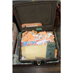 Suitcase full of Stamps - Excise Tax, War Tax, 2, 3, 9, 12, 15, 25¢ and More