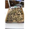 Image 1 : Box with Vintage Drawer Pulls and Corner Decorations