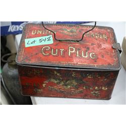 Union Leader Cut Plug Tin