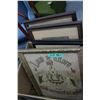 Image 1 : Box with 8 Pictures in Frames