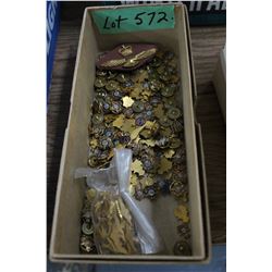 Box with Air Force Pins