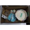 Image 1 : Box with Decorator Bowl, Salt & Pepper & Miscellaneous