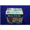 Image 1 : Full Box of 25 Maxum, 12 ga., 2 3/4", #5 Shot, Pressure Sealed Crimp