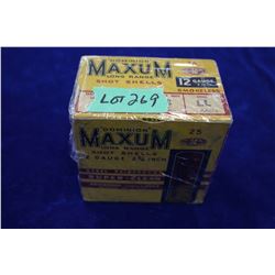 Full Box of Dominion Maxum Long Range, 12 ga., 2 3/4", #3 Shot, Special Steel Reinforced, Waterproof
