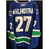 Image 1 : MANNY MALHOTRA CCM CANUCKS HOCKEY JERSEY (SIZE 52)