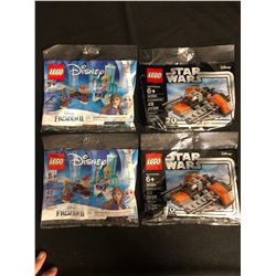 LEGO LOT (DISNEY ELSA'S WINTER THRONE 30553/ STAR WARS SNOWSPEEDER 30384)