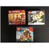 Image 1 : LEGO LOT (NINJAGO LEGACY 70680/ STAR WARS 75223/ CREATOR 40106)