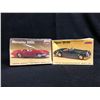 Image 1 : 1:32 SCALE UNASSEMBLED PLASTIC MODEL KITS LOT (MERCEDES 300SL/ JAGUAR XK 120)
