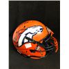 Image 1 : PHILLIP LINDSAY SIGNED LIMITED EDITION ORANGE DENVER BRONCO'S ON FIELD FOOTBALL HELMET (RARE)