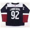 Image 1 : GABRIEL LANDESKOG SIGNED RETRO ROCKIES JERSEY (JSA COA)