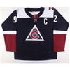 Image 2 : GABRIEL LANDESKOG SIGNED RETRO ROCKIES JERSEY (JSA COA)
