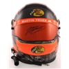 Image 1 : Martin Truex Jr. Signed NASCAR Bass Pro Shops 1:3 Scale Mini-Helmet (PA COA)