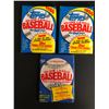 Image 1 : 1986 TOPPS BASEBALL WAX PACK LOT