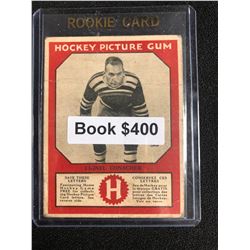 1934-35 Canadian Chewing Gum Hockey Picture Gum Lionel Conacher RC