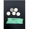 Image 1 : 1960's SILVER CANADIAN 10 CENT LOT .800 SILVER