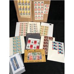 LOT OF CANADIAN STAMPS UNUSED AND USED STAMPS