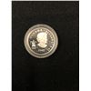 Image 2 : Canadian 25 Cents "Vancouver 2010 - Alpine skiing" 2010 Coin   .925 SILVER
