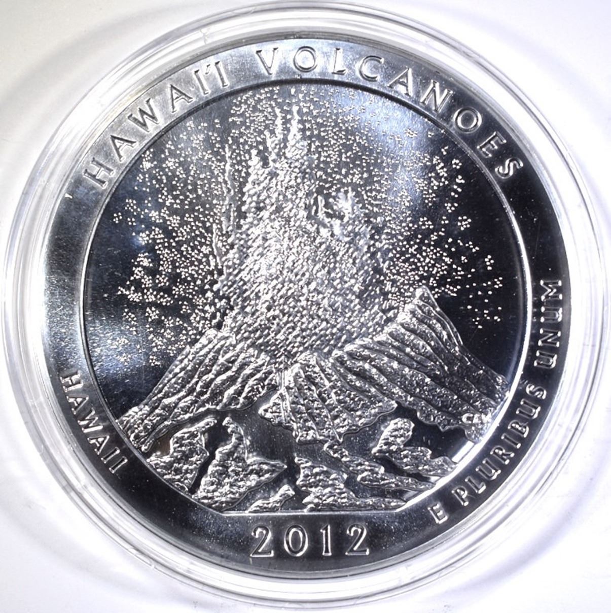 2012 HAWAII VOLCANOES 5Oz SILVER NP QUARTER