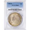 Image 1 : 1885-O $1 Morgan Silver Dollar Coin PCGS MS65