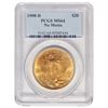 Image 1 : 1908-D $20 St Gaudens Double Eagle Gold Coin PCGS MS64