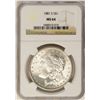 Image 1 : 1881-S $1 Morgan Silver Dollar Coin NGC MS64