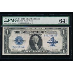 1923 $1 Silver Certificate PMG 64EPQ