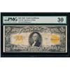 Image 1 : 1922 $20 Gold Certificate PMG 30