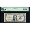 Image 1 : 1935G $1 Silver Certificate Star Note PCGS 64PPQ