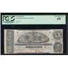 Image 1 : 1863 $20 Confederate States of America Note PMG 40