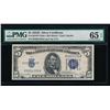 Image 1 : 1934D $5 Silver Certificate PMG 65EPQ