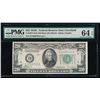 Image 1 : 1934C $20 Cleveland Federal Reserve Note PMG 64EPQ