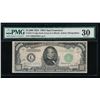 Image 1 : 1934 $1000 San Francisco Federal Reserve Note PMG 30