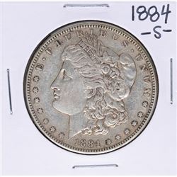 1884-S $1 Morgan Silver Dollar Coin