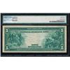 Image 2 : 1914 $5 New York Federal Reserve Note PMG 35