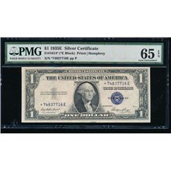 1935E $1 Silver Certificate Star Note PMG 65EPQ